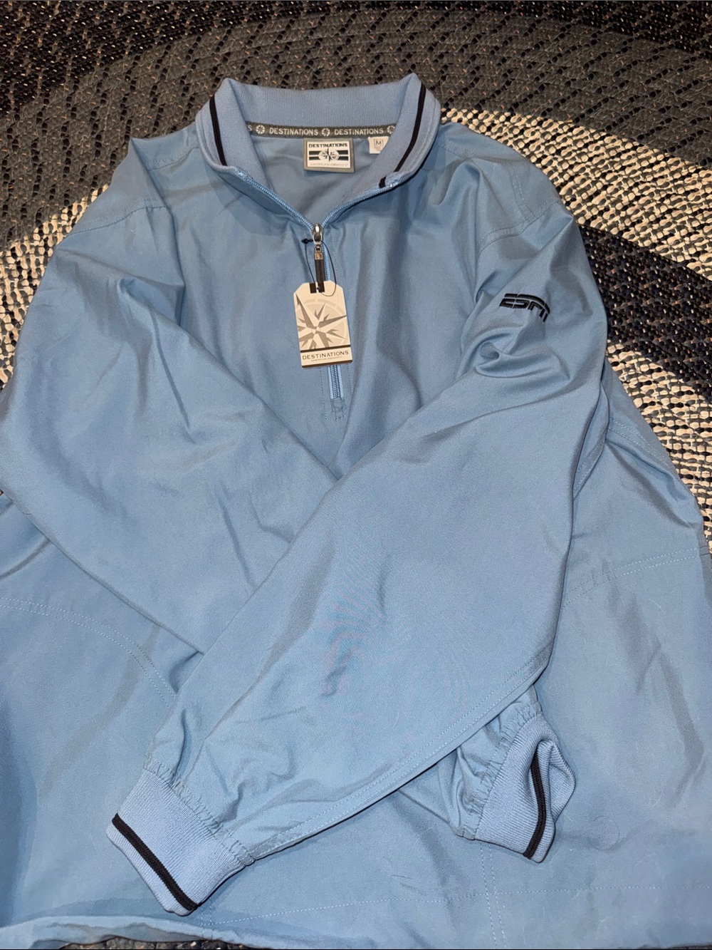 NWT ESPN Employee Store Quarter-Zip Pullover – Men’s Medium